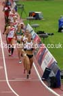 Jessica Zelinka (Canada) leaders the 800 metres heptathlon at the Commonwealth Games, Glasgow. Photo: David T. Hewitson/Sports for All Pics